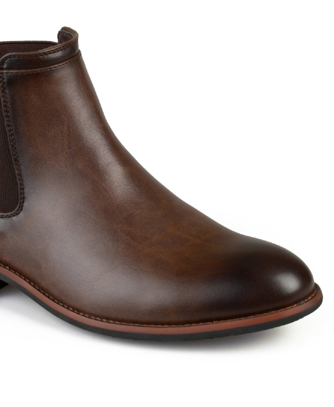 Vance Co. Men's Landon Dress Boot Shoes Brown Size 9.5M
