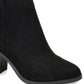 Journee Collection Women's Jessica Bootie Black Size 9 M