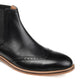 Thomas & Vine Men's Watson Wingtip Chelsea Boot Black Size 10.5 M