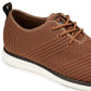 Vance Co. Men's Novak Knit Dress Shoes Brown Size 8 M