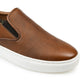 Thomas & Vine Men's Conley Slip On Leather Sneakers Brown Size 9 M