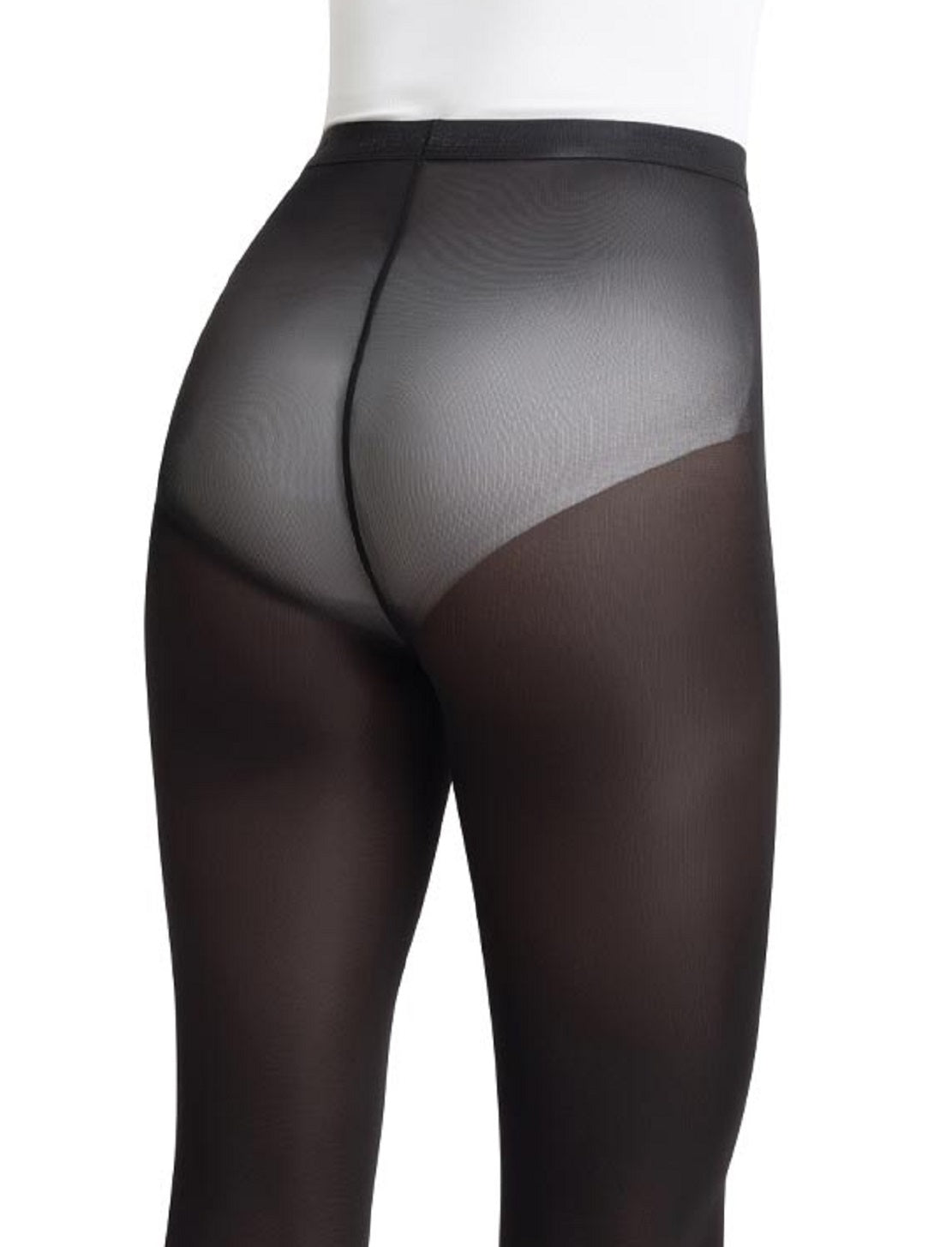 Capezio Women's Hold And Stretch Footless Tight Black Size Small