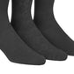 Calvin Klein Men's 3 Pack Rayon Dress Socks Black Size -7-12
