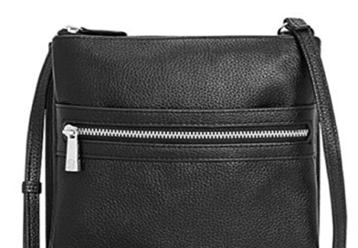 Giani Bernini Women's Pebble Adjustable Strap Crossbody Handbag Purse Black Size Regular