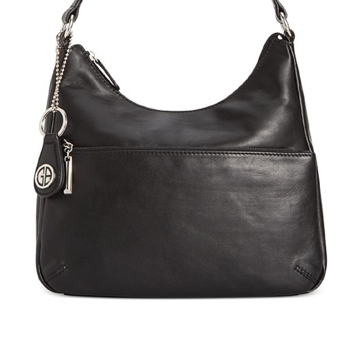 Giani Bernini Women's Nappa Leather Hobo Bag Black Size Regular