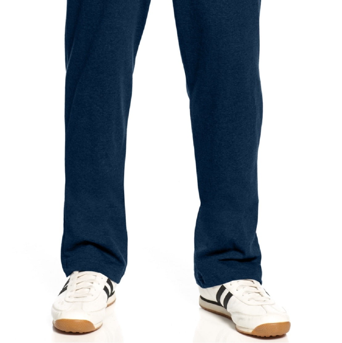 Champion Men's Jersey Open Bottom Pants Blue Size Large