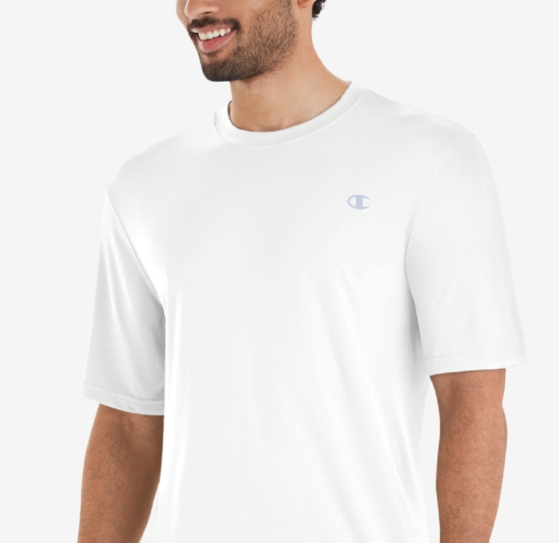 Champion Men's Double Dry T Shirt White Size X-Large