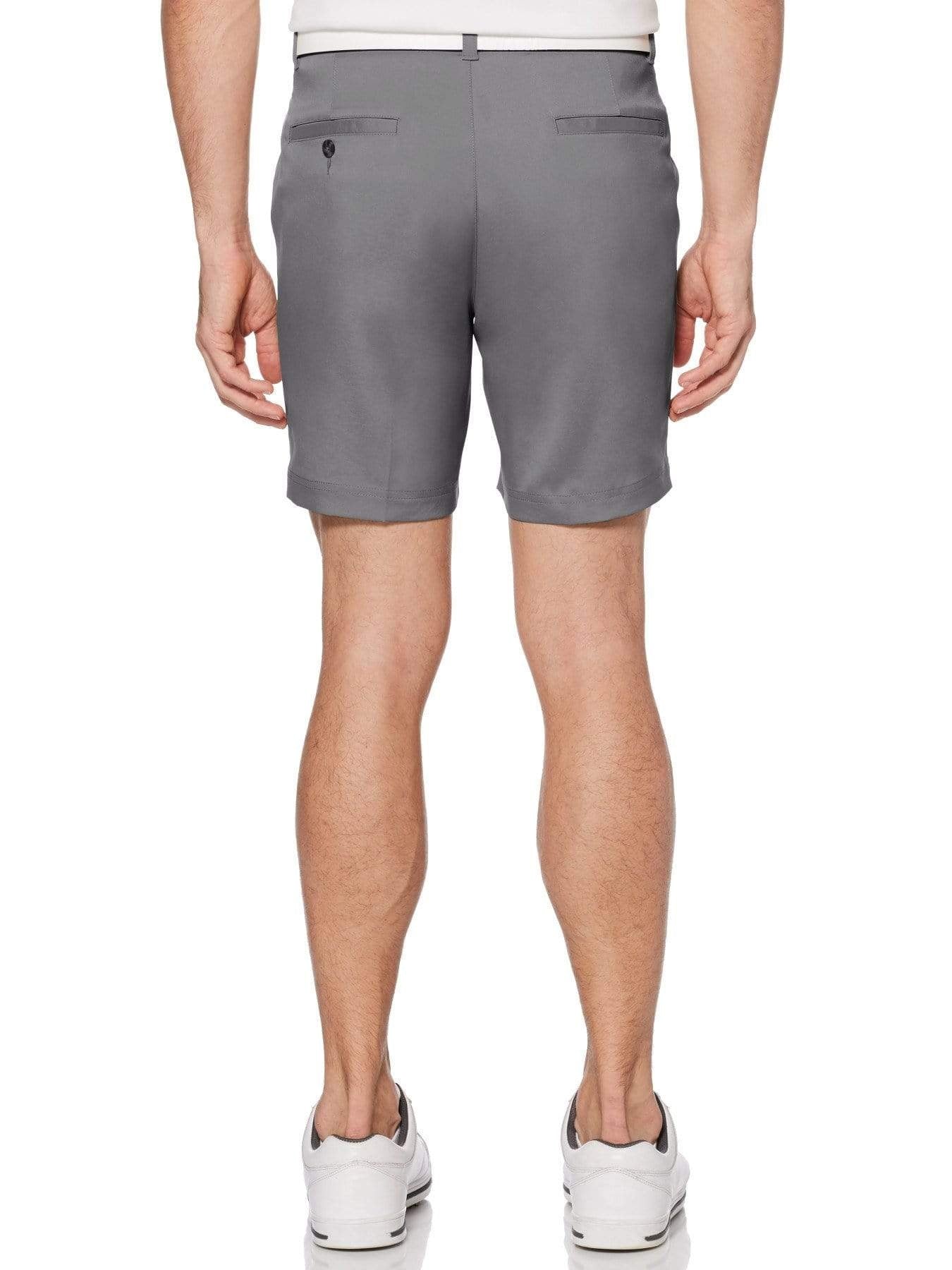 PGA TOUR Men's 7 Flat Front Golf Shorts Gray Size 40