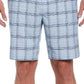 PGA Tour Men's Plaid Shorts Blue Size 30