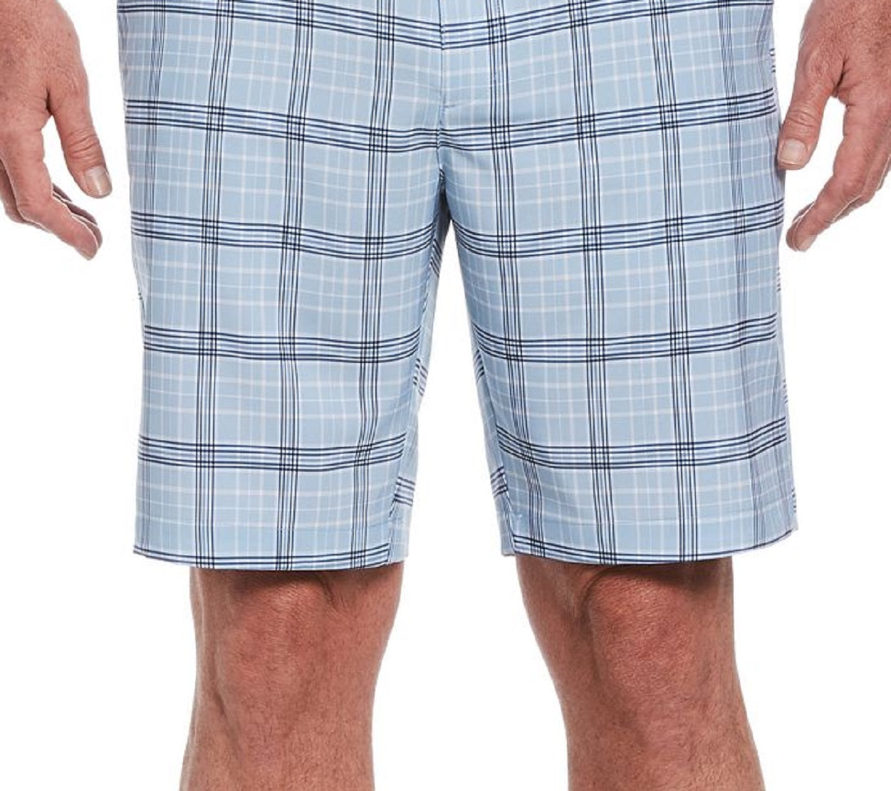 PGA Tour Men's Plaid Shorts Blue Size 30