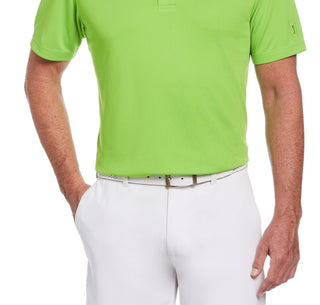 PGA Tour Men's Airflux Golf Polo T-Shirts Green Size Small