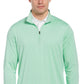 PGA Tour Men's Sun Shade Stretch Quarter Zip Golf Striped Pullover Green Size Large