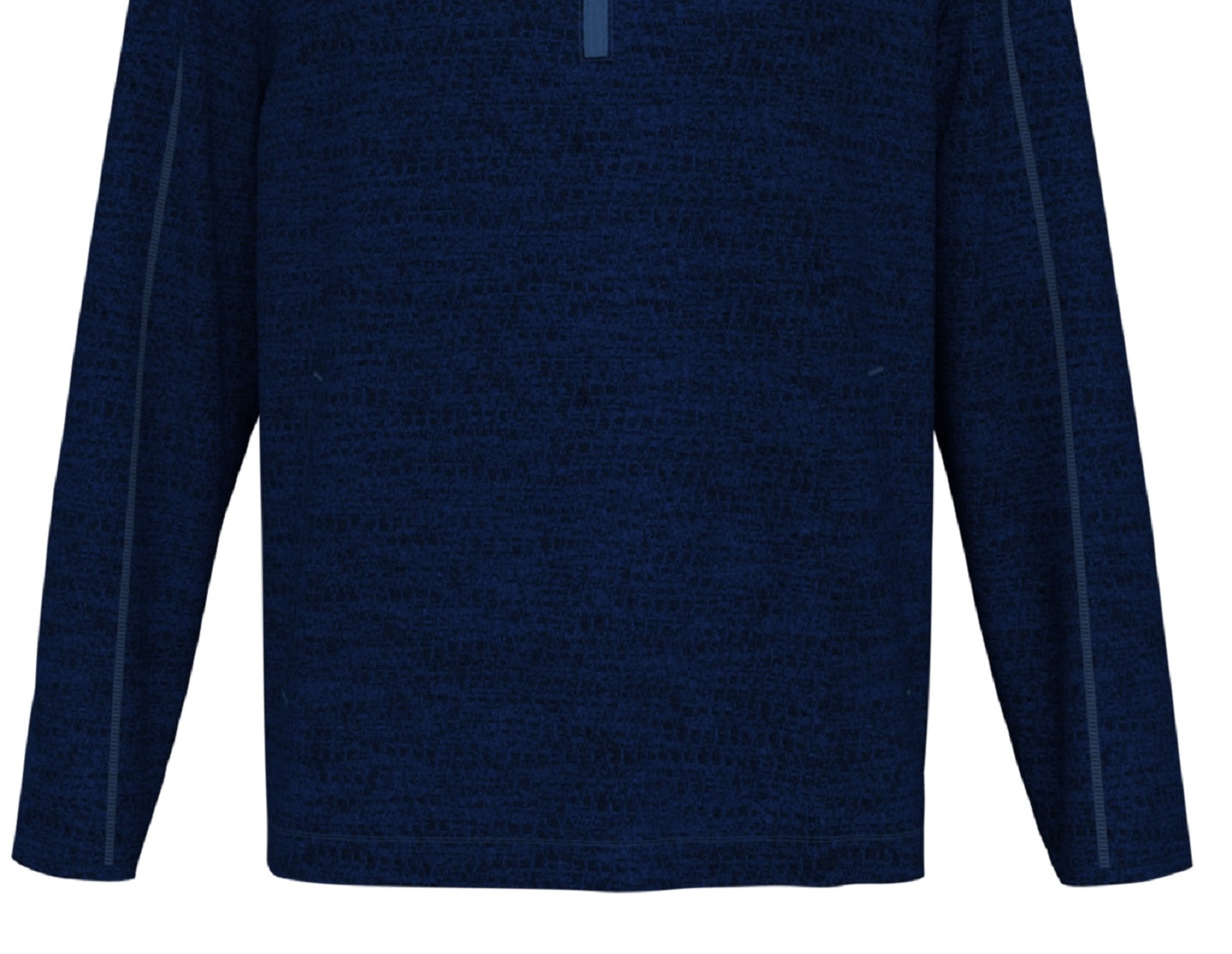 PGA Tour Men's Moisture Wicking Textured Fleece 1/4 Zip Sweater Blue Size X-Large