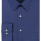 Arrow Men's Classic Fit No Iron Pocket Dress Shirt Blue Size 17 1/2