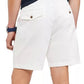Tommy Hilfiger Men's Th Flex Stretch Theo Shorts White Size X-Large