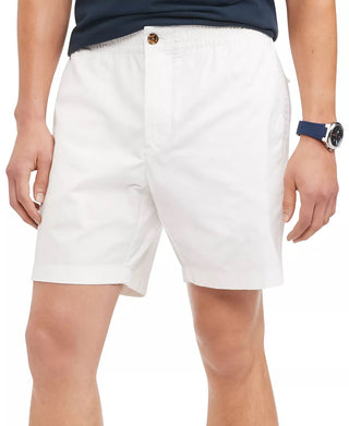 Tommy Hilfiger Men's Th Flex Stretch Theo Shorts White Size X-Large