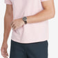Tommy Hilfiger Men's Flag Stripe Short Sleeve TShirt Pink Size Large