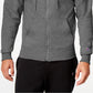 Champion Men's Powerblend Fleece Zip Hoodie Gray Size Large