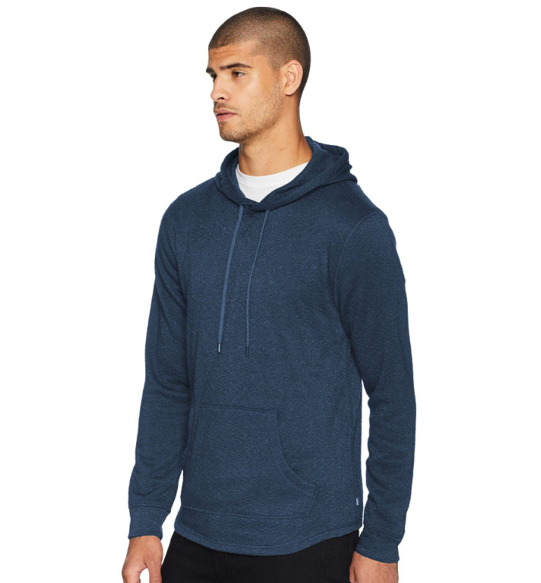 Levi's Men's Cash Textured Fleece Hoodie Dress Blues Size Medium
