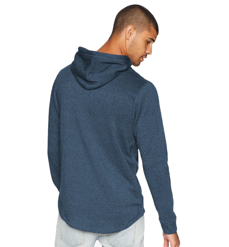 Levi's Men's Cash Textured Fleece Hoodie Dress Blues Size Medium
