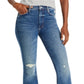 Mother Women's The Super Cruiser High Rise Flare Jeans Blue Size 27