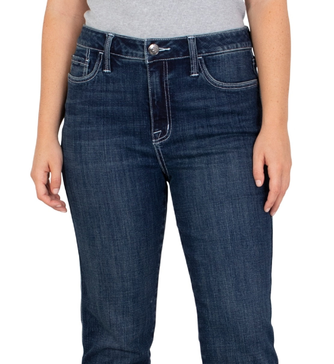SEVEN7 JEANS Seven7 Women'S Starlette Mid Rise Skinny Jeans - Grey - Size 8  for Women