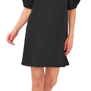 CeCe Women's Ruffle Sleeve Dress Black Size Large