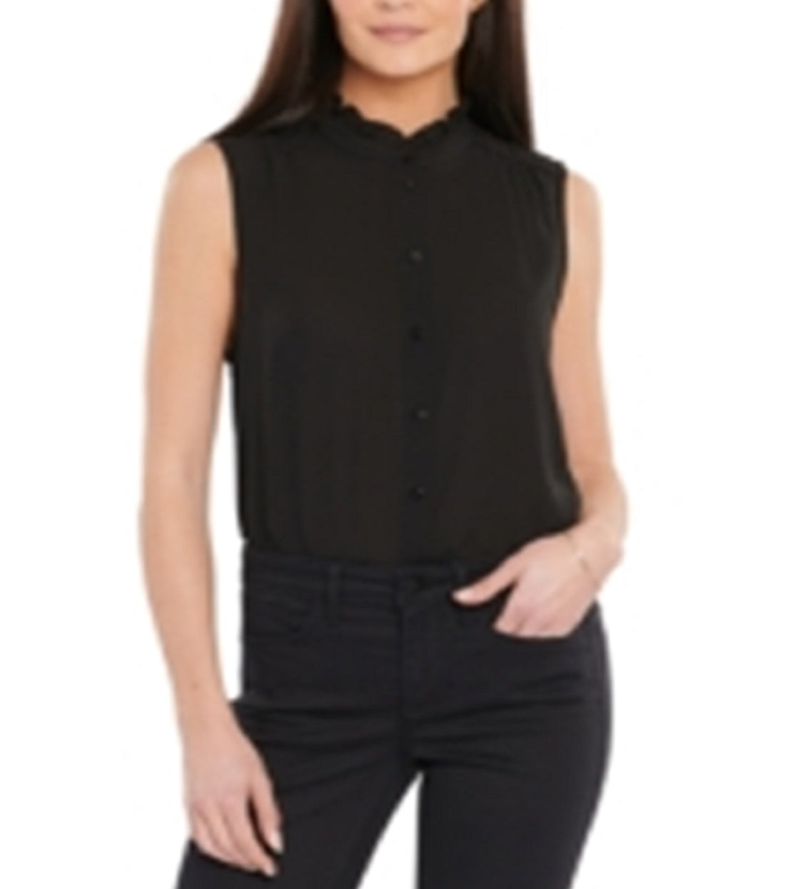 NYDJ Women's Denim Bermuda Shorts Black Size 0