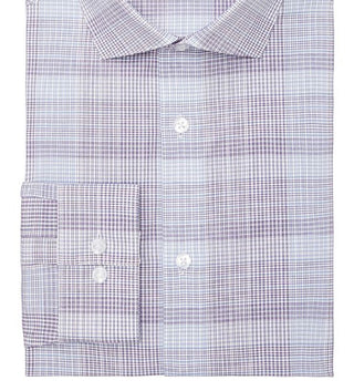 Calvin Klein Men's Steel Slim Fit Non Iron Performance Stretch Dress Shirt Purple Size 14.5X32X33