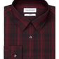 Calvin Klein Men's Slim Fit Non Iron Stretch Performance Dress Shirt Red Size 17X36X37