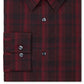 Calvin Klein Men's Slim Fit Non Iron Stretch Performance Dress Shirt Red Size 17X36X37