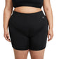 Nike Women's One Rainbow Ladder Bike Shorts Black Size X-Large