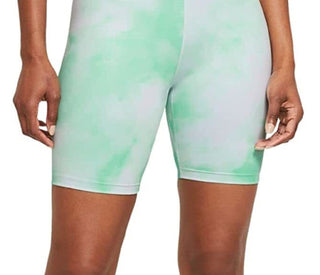 Nike Women's One Icon Clash Bike Shorts Green Size X-Small