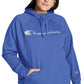 Champion Women's Powerblend Logo Hoodie Blue Size 3X