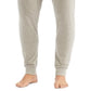 Polo Ralph Lauren Men's Knit Ribbed Pocketed Joggers Sleep Pants Gray Size Large