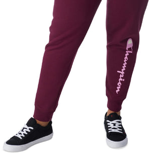 Champion Women's Powerblend Ribbed Joggers Purple Size 3X