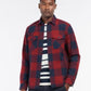 Barbour Men's Hordon Over Shirt Blue Size X-Large