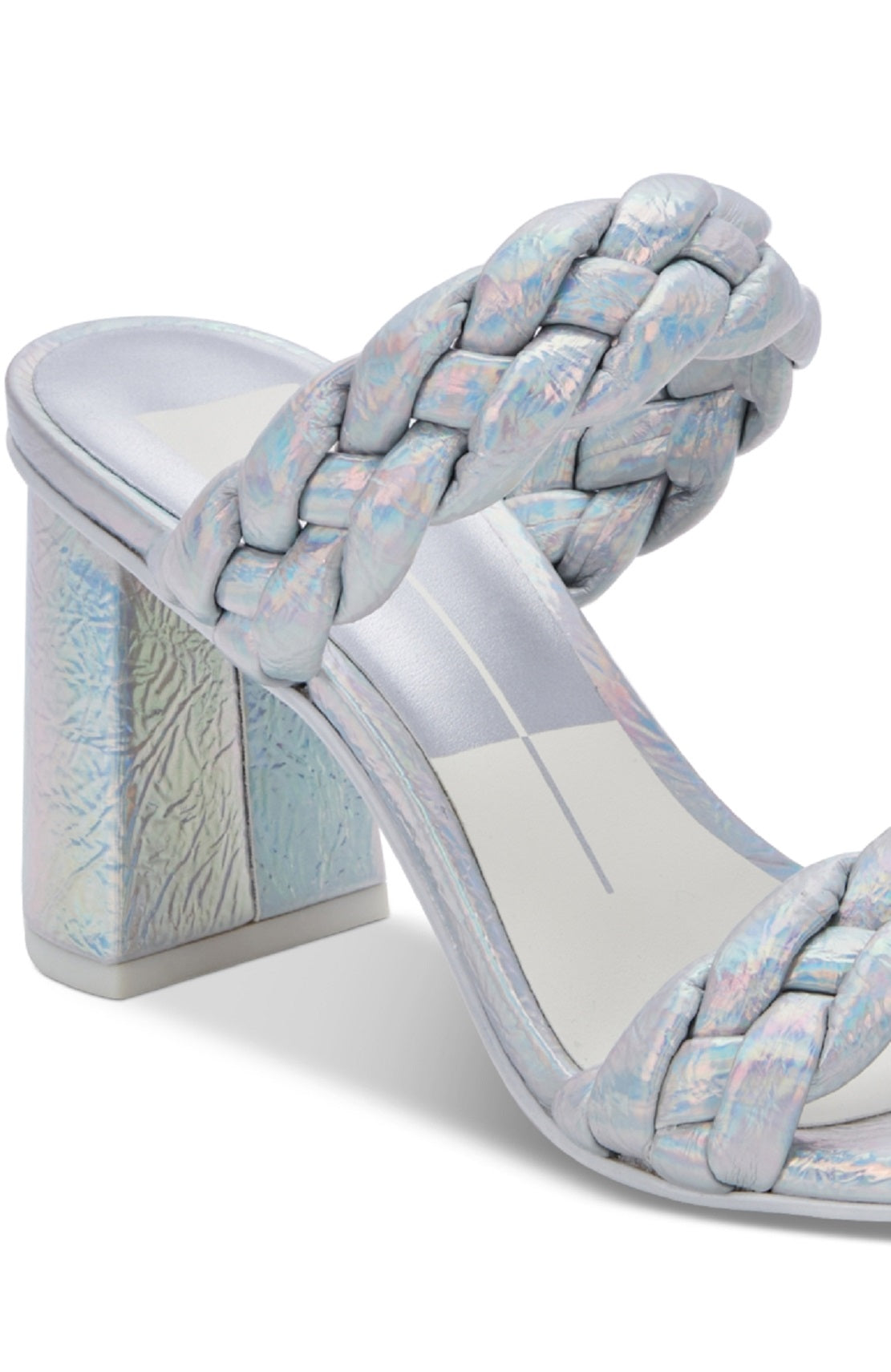 Dolce Vita Women's Paily Pride Braided Sandal Gray Size 8 M