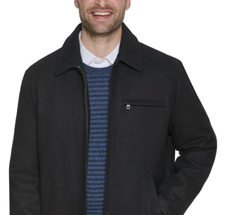 Calvin Klein Men's Wool Hipster Jacket Black Size Medium