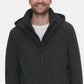 Calvin Klein Men's Infinite Stretch Jacket With Polar Fleece Lined Bib Black Size Large