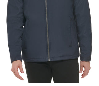 Calvin Klein Men's Classic Midweight Stand Collar Jacket Blue Size Medium