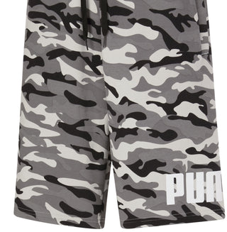 Puma Men's Camo Shorts Black Size Medium