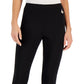 Tommy Hilfiger Women's Th Flex Light Weight Ponte Pants Black Size Large