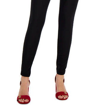 Tommy Hilfiger Women's Th Flex Light Weight Ponte Pants Black Size Large