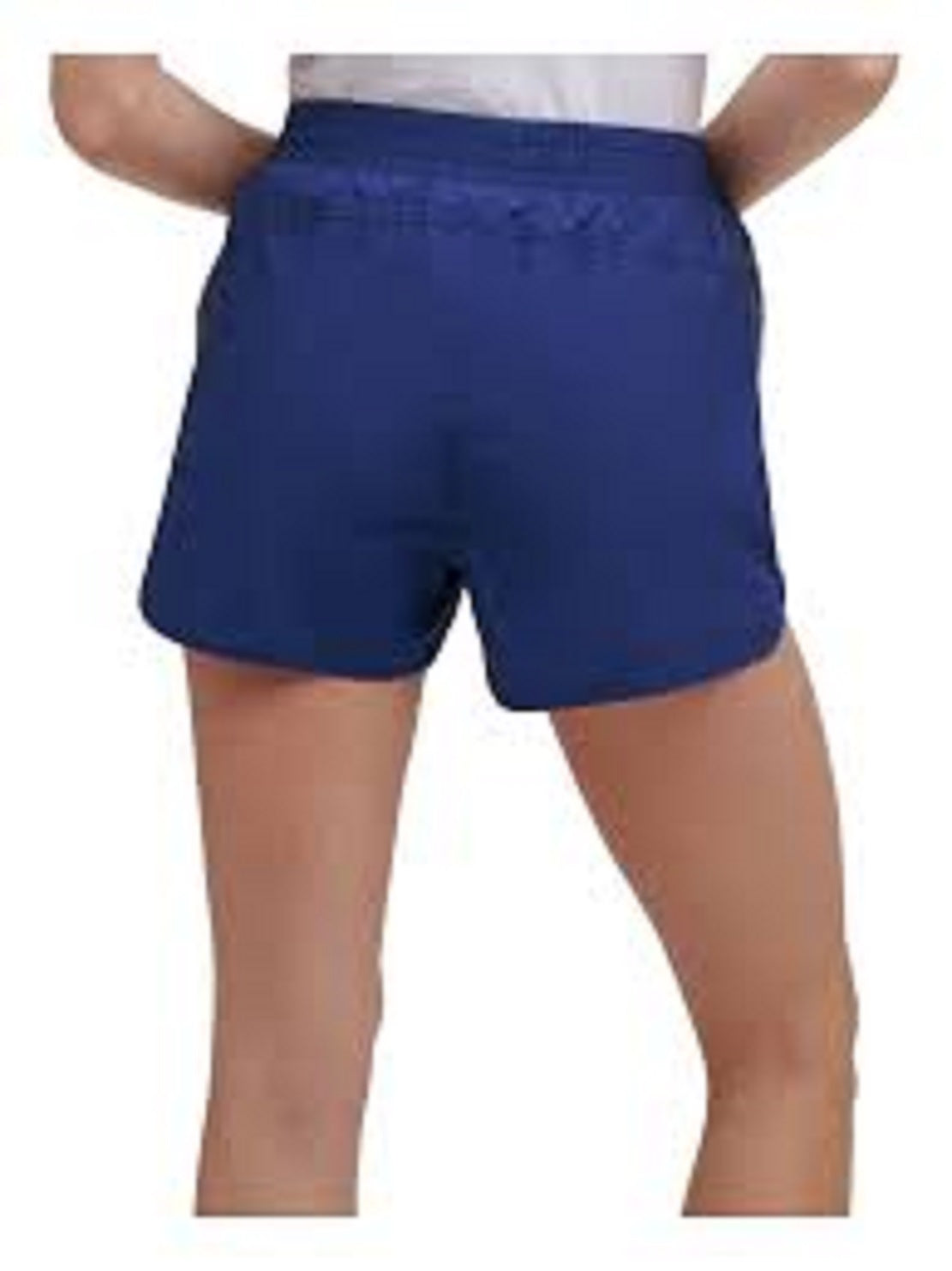 Tommy Hilfiger Women's Striped Active Wear Shorts Blue Size Small