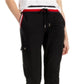 Tommy Hilfiger Women's Knit Cargo Pants Black Size XX-Large