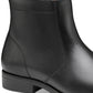 Johnston & Murphy Men's Lewis Side Zip Boot Black Size 8.5 M
