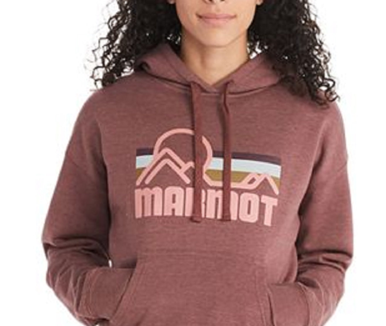 Marmot Women's Coastal Fleece Hoodie Red Size X-Small
