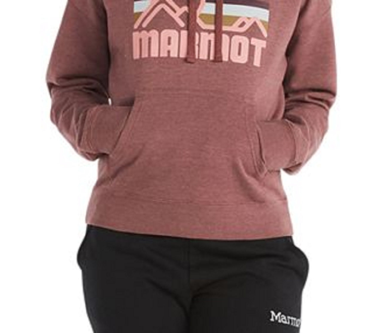 Marmot Women's Coastal Fleece Hoodie Red Size X-Small