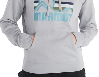 Marmot Women's Coastal Fleece Hoodie Gray Size Small